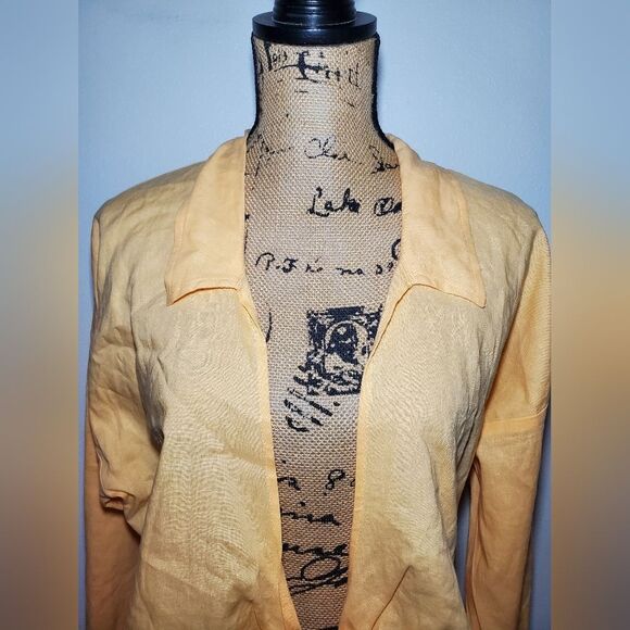 NWT CALIA Tie Front Long Sleeve Beach Shirt Size L - Picture 3 of 11